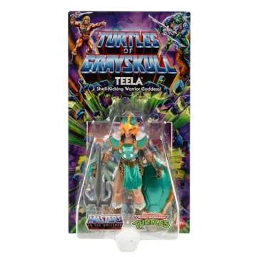 MOTU Origins Teela Action Figure TMNT & MOTU Crossover Collectible