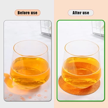 Self-Adhesive Cork Sheets for DIY Crafts and Coasters