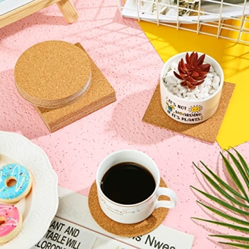 Self-Adhesive Cork Sheets for DIY Crafts and Coasters