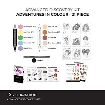 Spectrum Noir Premium Adult Art Set with Alcohol Ink Pens