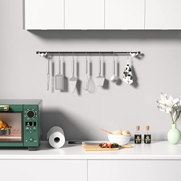 AIZESI Durable Spring Tension Curtain Rods – 2 Pack