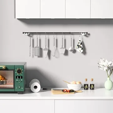 AIZESI Durable Spring Tension Curtain Rods – 2 Pack