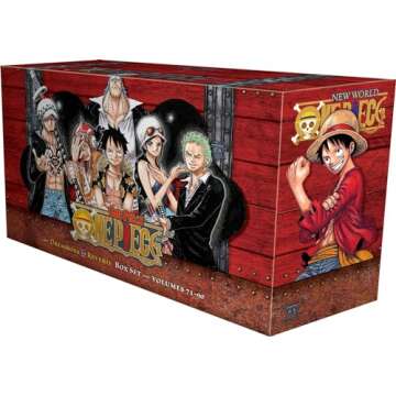 One Piece Box Set 4: Dressrosa to Reverie: Volumes 71-90 with Premium (4) (One Piece Box Sets)