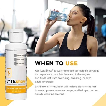 LyteShow Sugar-Free Electrolyte Supplement for Hydration