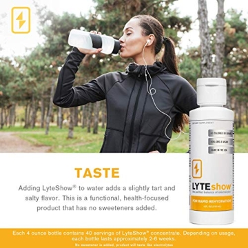 LyteShow Sugar-Free Electrolyte Supplement for Hydration
