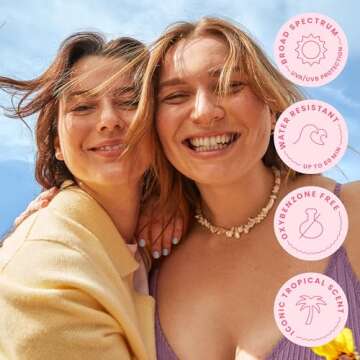 Hawaiian Tropic Mineral Skin Nourishing Milk Sunscreen for Face SPF30, 1.7oz|Sun Milk, Zinc Oxide Sunscreen, Mineral Sunscreen Face, Oxybenzone Free Sunscreen, Travel Size Sunscreen, 1.7oz (Pack of 2)