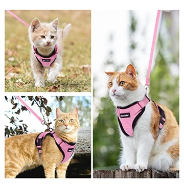 Dooradar Escape Proof Cat Harness for Safe Adventures