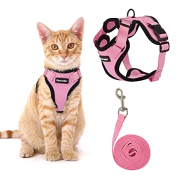 Dooradar Escape Proof Cat Harness for Safe Adventures