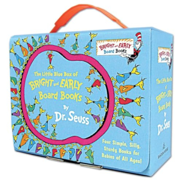 The Little Blue Boxed Set of 4 Bright and Early Board Books: Dr. Seuss Classics for Toddlers