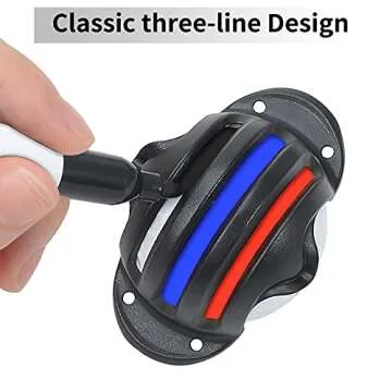Golf Ball Line Marker Tool for Precise Alignments