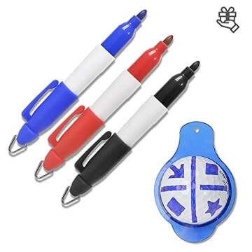 Golf Ball Line Marker Tool for Precise Alignments