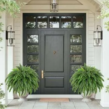 Buy Dkaltm 49 Inch Artificial Boston Fern for Home Decor