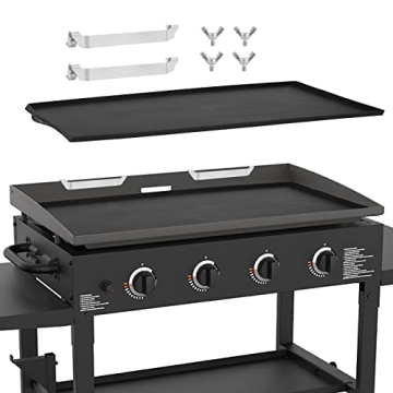 WADEO 36" Silicone Griddle Mat for Blackstone, Blackstone Griddle Accessories, Heavy Duty Food Grade...