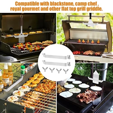 WADEO 36" Silicone Griddle Mat for Blackstone, Blackstone Griddle Accessories, Heavy Duty Food Grade Silicone Grill Mat, All Season BBQ Grill Mat for Blackstone Protector Outdoor (36 Inch - Black)