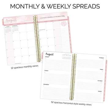 bloom daily planners 2019-2020 Academic Year Day Planner Calendar- Passion/Goal Organizer - Weekly/Monthly Dated Agenda Book - (August 2019 - July 2020) - 6 x 8.25 - Writefully His