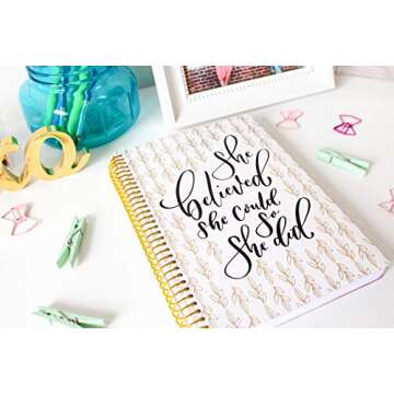 bloom daily planners 2019-2020 Academic Year Day Planner Calendar- Passion/Goal Organizer - Weekly/Monthly Dated Agenda Book - (August 2019 - July 2020) - 6 x 8.25 - Writefully His