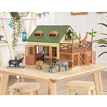 Terra by Battat - 4 pc Tiger Family Figurine Set for Kids