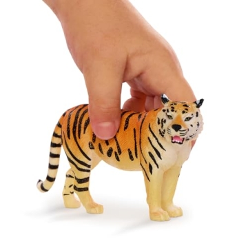 Terra by Battat - 4 pc Tiger Family Figurine Set for Kids