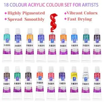 Mini Canvas and Easel, Paxcoo 60 Pieces Includes 4x4 Inches Small Tiny Painting Canvas, Mini Acrylic Paintbrushes for Paint and Sip Art Party Supplies