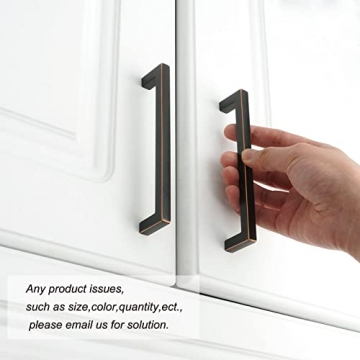 KOOFIZO Bronze Kitchen Cabinet Handles 10 Pack 5 Inch Pulls