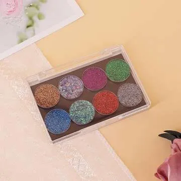 Compact Magnetic Makeup Palette for Custom Beauty