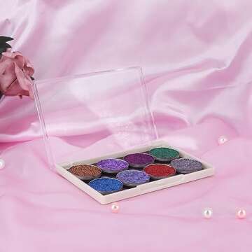 Compact Magnetic Makeup Palette for Custom Beauty