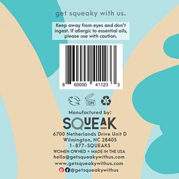 SQUEAK All PERP Spring Fling All-Purpose Cleaner – Thyme, Rosemary and Citrus (16 Fl Oz Bottle)