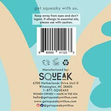 SQUEAK All PERP Spring Fling All-Purpose Cleaner – Thyme, Rosemary and Citrus (16 Fl Oz Bottle)