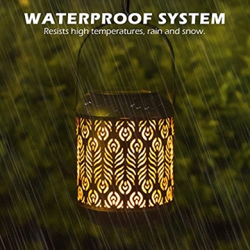 LeiDrail Solar Lanterns for Beautiful Garden Illumination