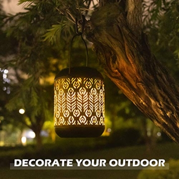 LeiDrail Solar Lanterns for Beautiful Garden Illumination