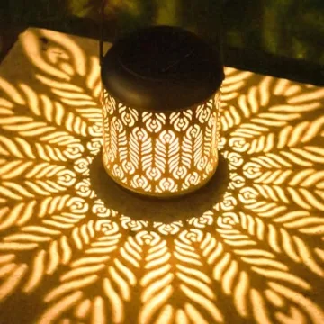 LeiDrail Solar Lanterns for Beautiful Garden Illumination