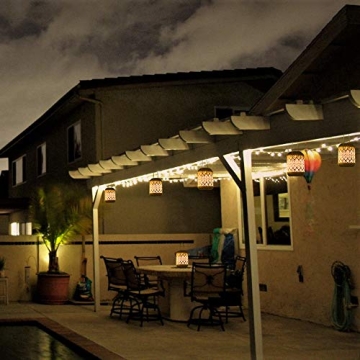 LeiDrail Solar Lanterns for Beautiful Garden Illumination