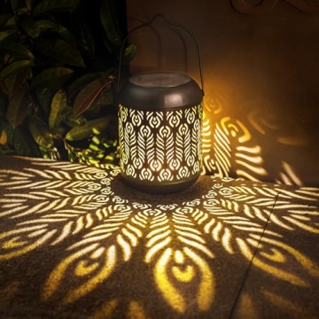 LeiDrail Solar Lanterns for Beautiful Garden Illumination