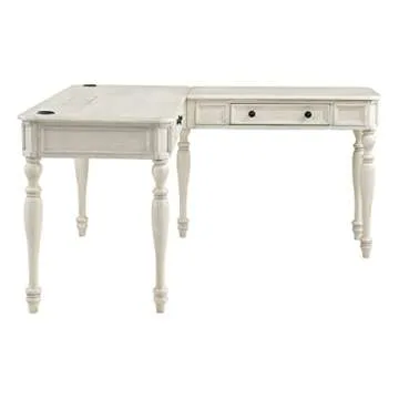 OSP Home Furnishings Country Meadows L-Shape Desk
