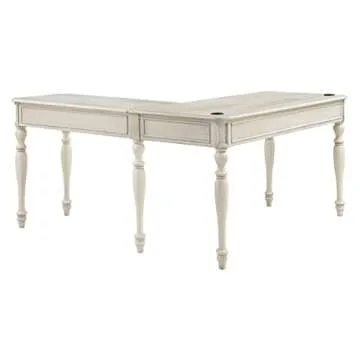 OSP Home Furnishings Country Meadows L-Shape Desk
