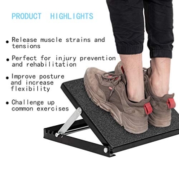 Adjustable WL Steel Slant Board for Leg Stretching and Strength