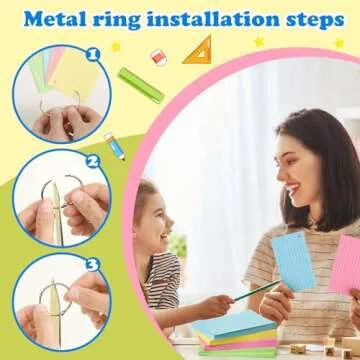 YAGUAO Colored Index Cards for Study and Organization