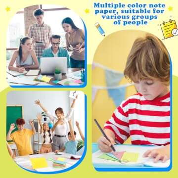 YAGUAO Colored Index Cards 3x5 Inches Flash Cards with Ring Lined Flashcards Note Cards for Studying School Supplies College, 200 Count