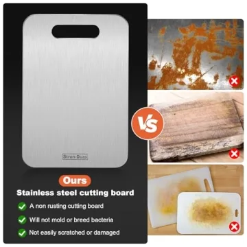 Durable Stainless Steel  Cutting Board for Kitchen