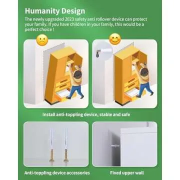 Greenvelly Tall Curio Bookcase with Tempered Glass Doors and Shelves for Home Bedroom and Living Room