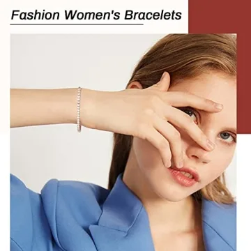 Jewlpire Gold Bracelet for Women - Adjustable 18K Jewelry