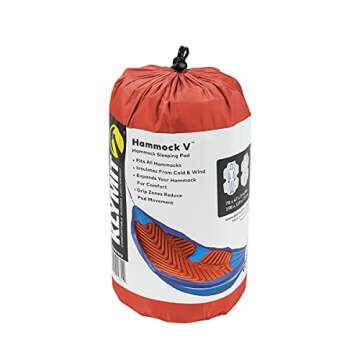 Klymit Inflatable V Hammock Pad - Lightweight & Comfortable