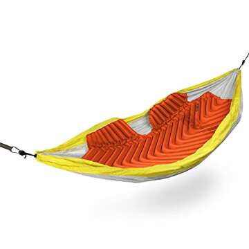 Klymit Inflatable V Hammock Pad - Lightweight & Comfortable