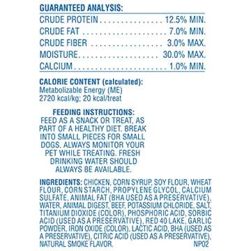 Canine Carry Outs Dog Treats, Beef Flavor, 22.5 Ounce (Pack of 4)