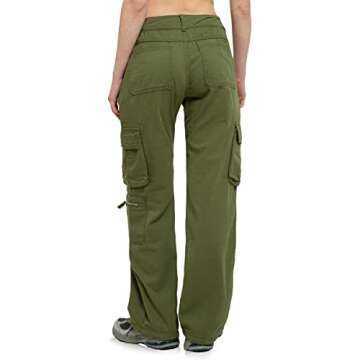 Stylish Cargo Pants with 7 Pockets for Women Outdoors