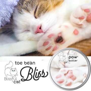The Blissful Cat Paw Butter - Lick-Safe Balm for Soft Paws