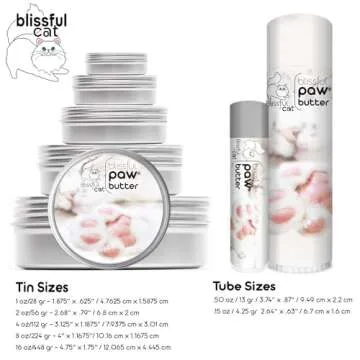 Blissful Cat Paw Butter for Dry Paw Pads, Lick-Safe Balm