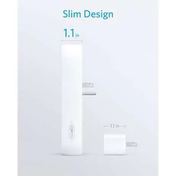 Anker Outlet Extender with Stepless Dimming Night Light,Surge Protector, Outlet Extender with 6 Outlets,2 USB Ports, 18W USB Wall Charger Plug for College Dorm Room, Home,Cruise and Kitchen,TUV Listed