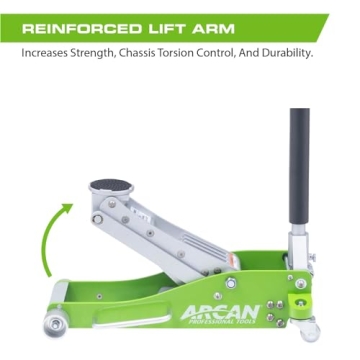 ARCAN 3-Ton Aluminum Floor Jack for Easy Car Repairs