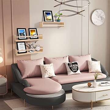 AZSKY Nursery Book Shelves 24 Inch Rustic Natural Wood Floating Shelves,Wall Book Shelves for Farmhouse,Bathroom Décor,Kitchen Spice Rack or Book Shelf Organizer for Home Décor,a Set of 3 Same Sizes